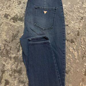 Guess Women's Dark Blue Straight Leg Jeans